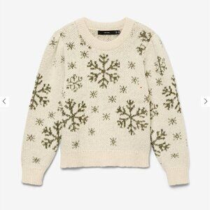 Vero Moda “VMSNOWY” Festive Pullover – Size Small – NWT – MSRP $73